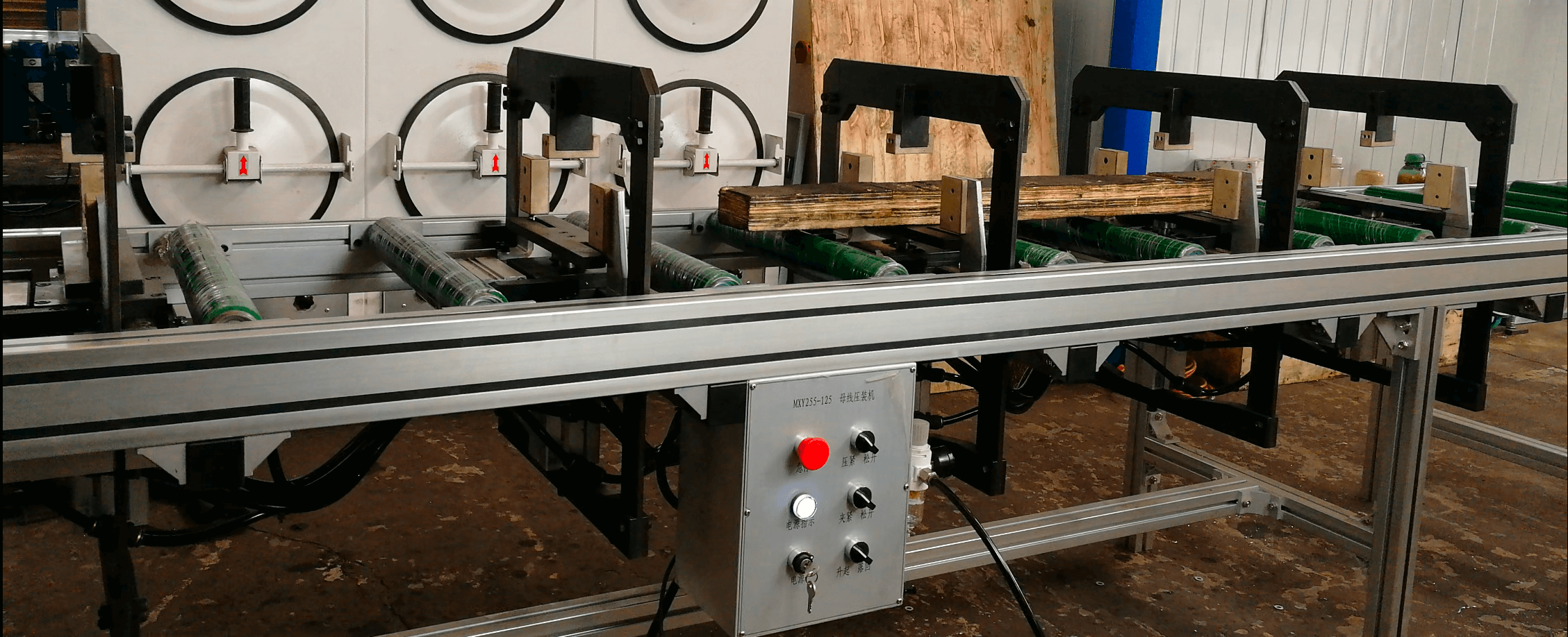 busbar clamping press